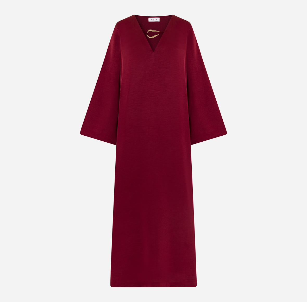 Leya Dress Maroon