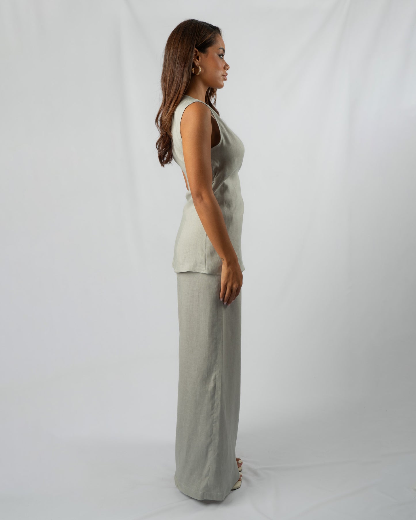 Kimono Linen Set