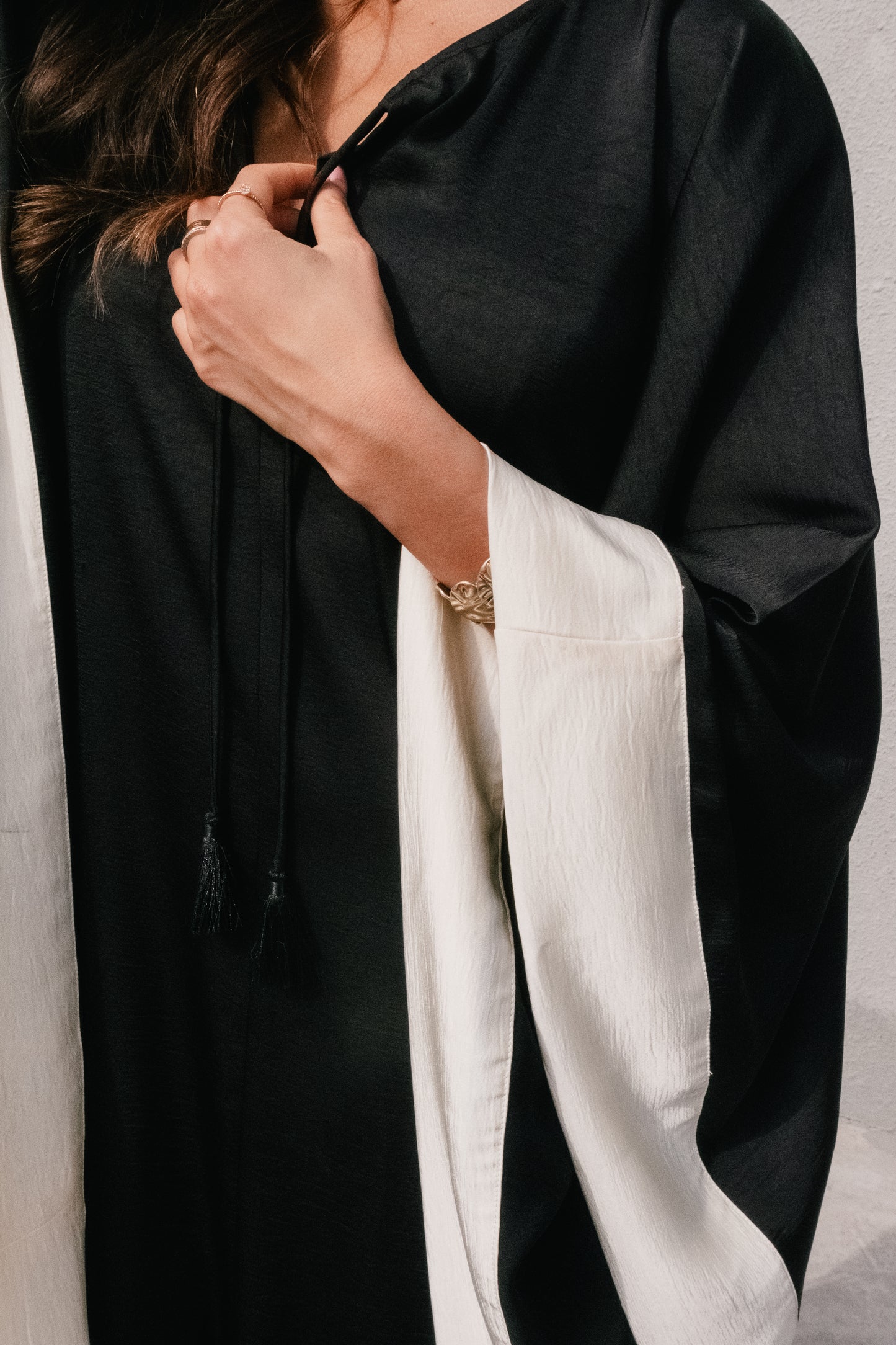 Marwa Kaftan Black