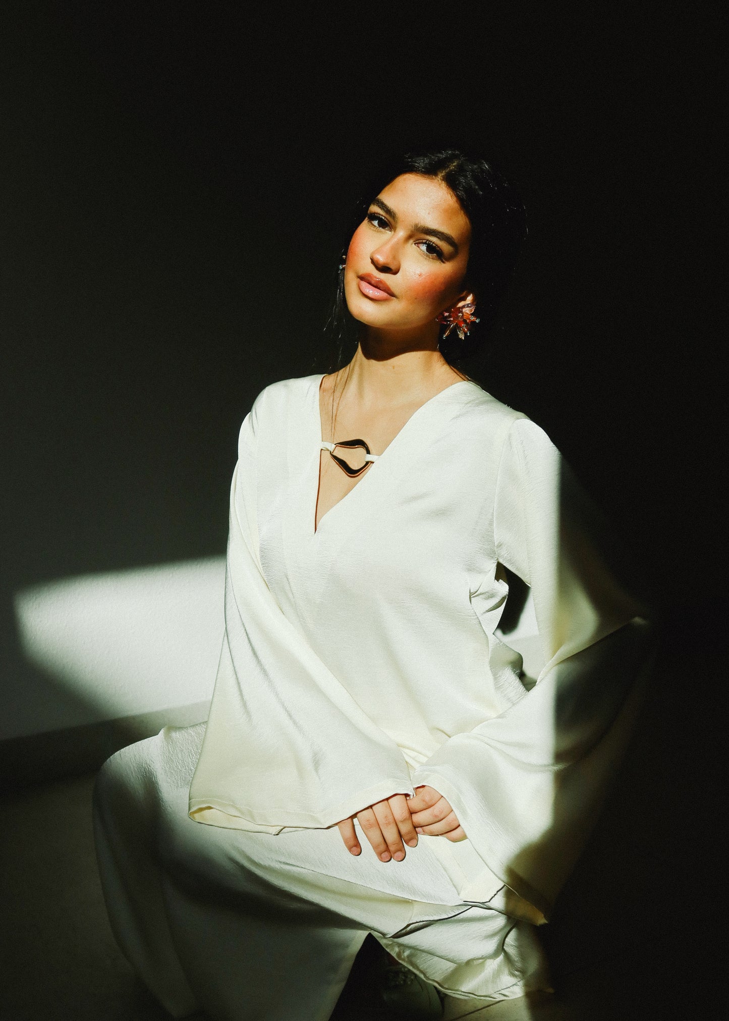 Leya Dress Ivory
