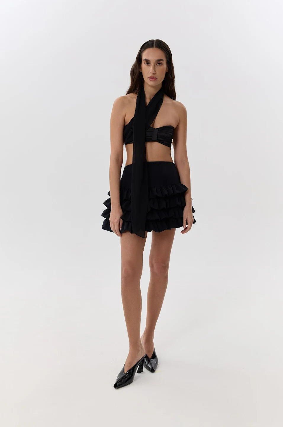 Mini Ruffle Skirt