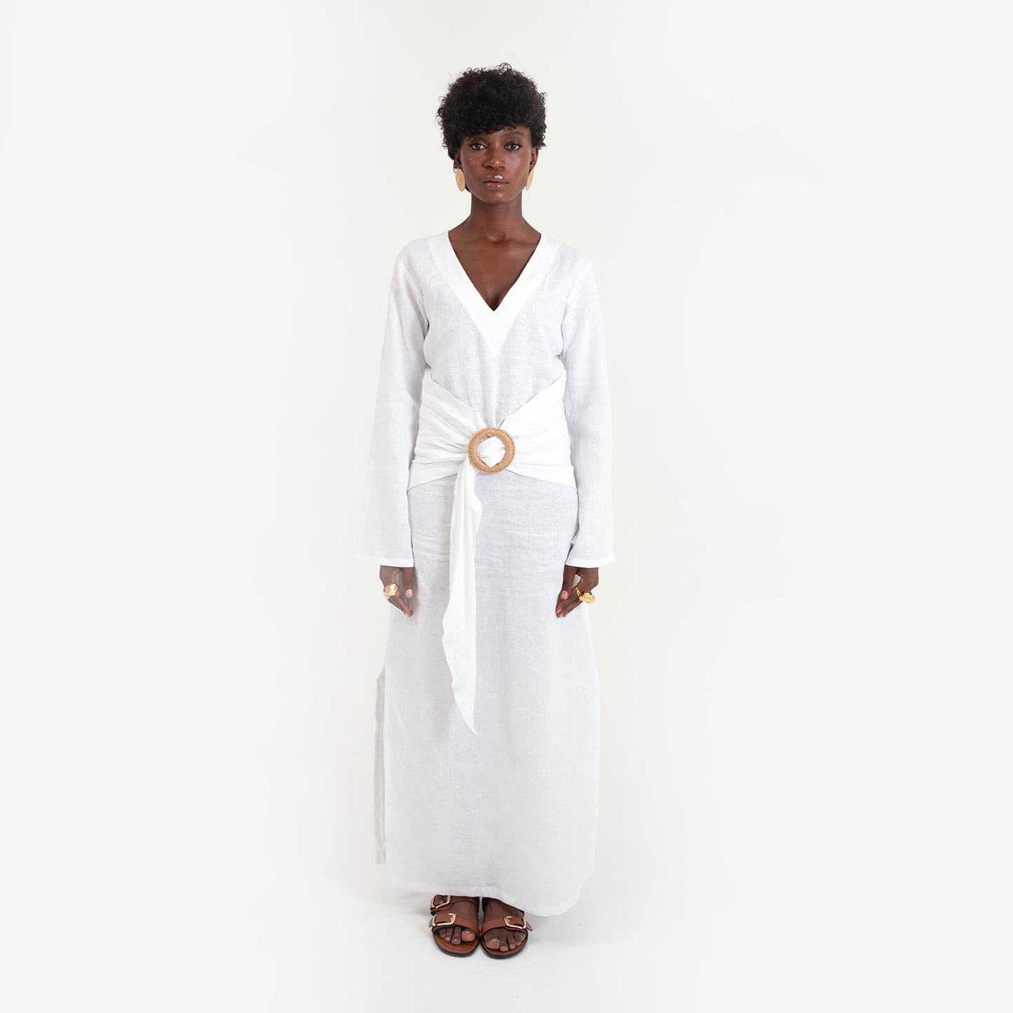 Isla Linen Dress